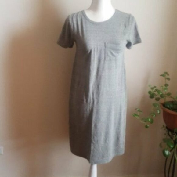 Lularoe Oversized Loose Fit Green Dress xxs EUC - Picture 1 of 5